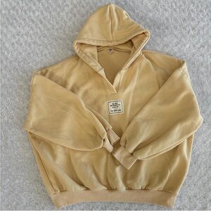 (M) Cozy Cream Hoodie